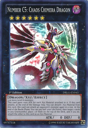 Number C5: Chaos Chimera Dragon - DRLG-EN043 - Super Rare - 1st Edition available at 401 Games Canada