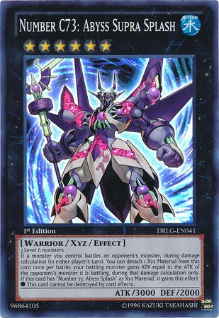 Number C73: Abyss Supra Splash - DRLG-EN041 - Super Rare - 1st Edition available at 401 Games Canada