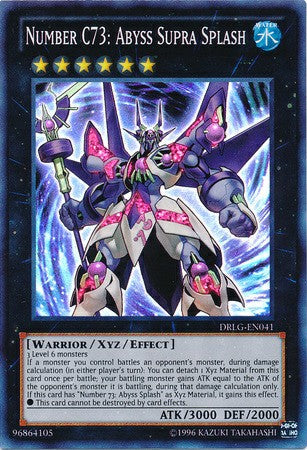 Number C73: Abyss Supra Splash - DRLG-EN041 - Super Rare - Unlimited available at 401 Games Canada