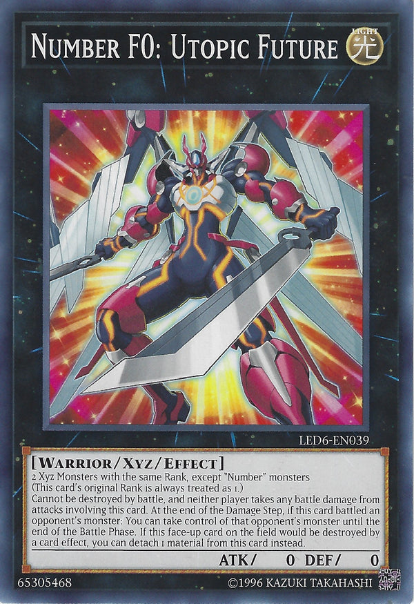 Number F0: Utopic Future - LED6-EN039 - Common - Unlimited available at 401 Games Canada