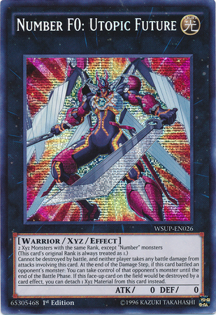 Number F0: Utopic Future - WSUP-EN026 - Prismatic Secret Rare - 1st Edition available at 401 Games Canada