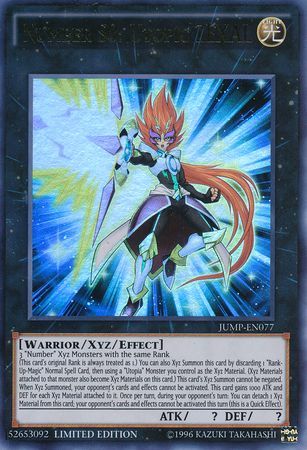 Number S0: Utopic ZEXAL - JUMP-EN077 - Ultra Rare available at 401 Games Canada