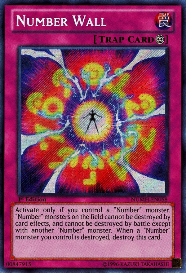 Number Wall - NUMH-EN058 - Secret Rare - 1st Edition available at 401 Games Canada