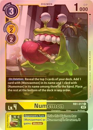 Numemon - RB1-017 - Common (Foil) available at 401 Games Canada