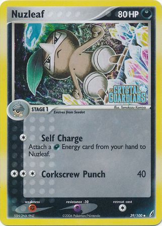 Nuzleaf - 39/100 - Uncommon - Reverse Holo available at 401 Games Canada