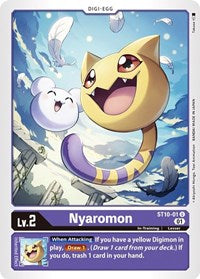 Nyaromon - ST10-01 - Uncommon available at 401 Games Canada