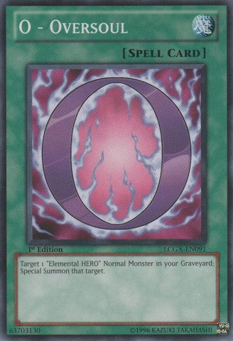 O - Oversoul - LCGX-EN091 - Common - 1st Edition available at 401 Games Canada
