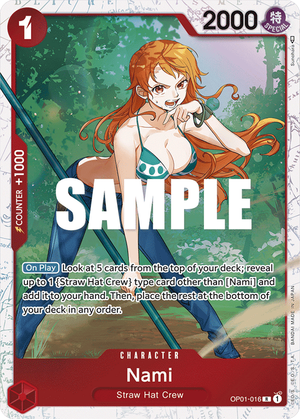 Nami (ST-10-Parallel) - OP01-016 - Rare