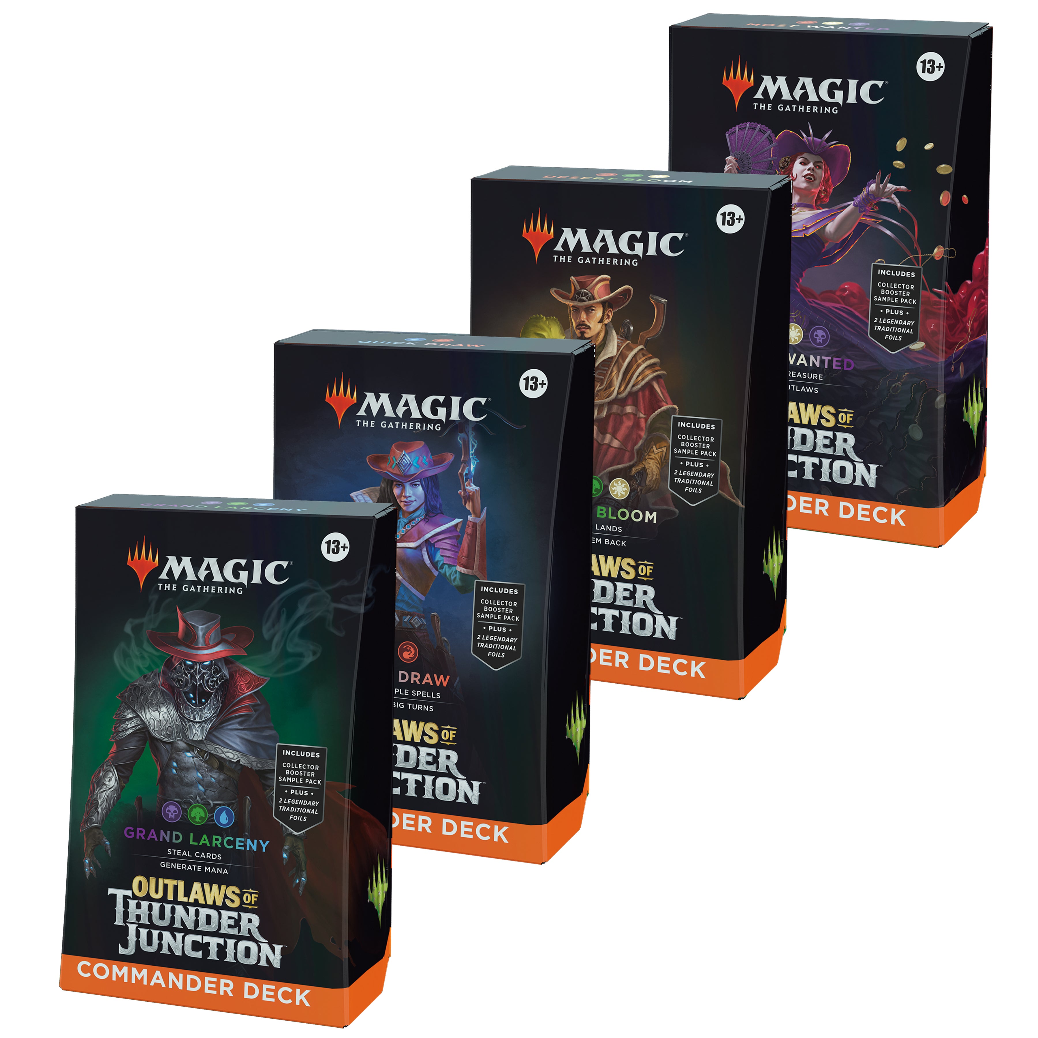 401 Games Canada - MTG - Outlaws of Thunder Junction - Commander Deck - Set of 4 401 Games Canada - MTG - Outlaws of Thunder Junction - Commander Deck - Set of 4
