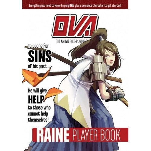 OVA: The Anime Role Playing Game - Raine Player Book (CLEARANCE) available at 401 Games Canada