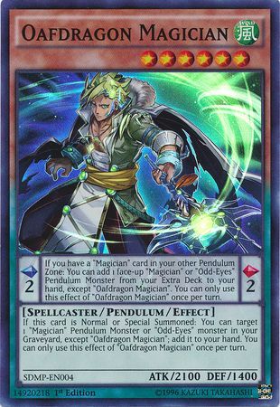 Oafdragon Magician - SDMP-EN004 - Super Rare - 1st Edition available at 401 Games Canada