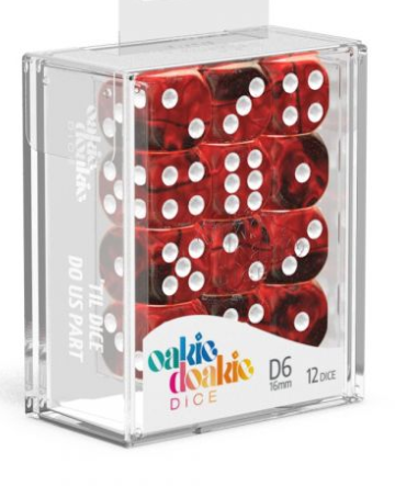 Oakie Doakie Dice Set - 12D6 - Gemidice - Vampire available at 401 Games Canada