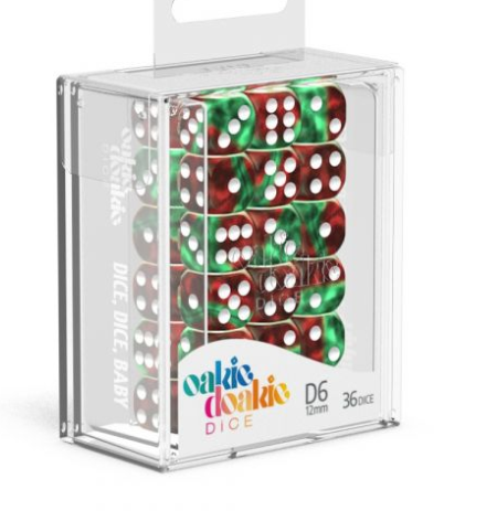 Oakie Doakie Dice Set - 36D6 - Gemidice - Bloody Jungle available at 401 Games Canada