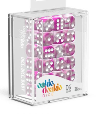 Oakie Doakie Dice Set - 36D6 - Gemidice - Magnolia available at 401 Games Canada