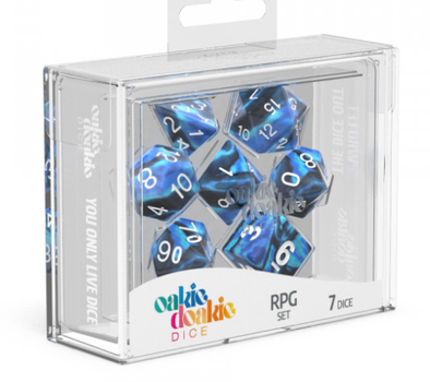 Oakie Doakie Dice Set - 7 Piece - Gemidice - Twilight Stone available at 401 Games Canada