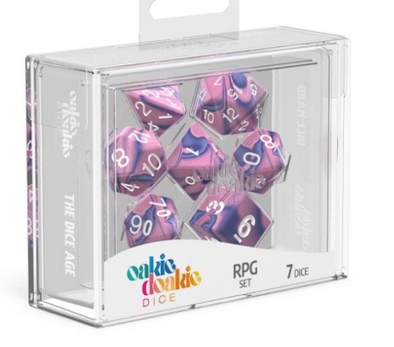 Oakie Doakie Dice Set - 7 Piece - Gemidice - Venus available at 401 Games Canada