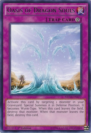 Oasis of Dragon Souls - NECH-EN077 - Rare - 1st Edition available at 401 Games Canada