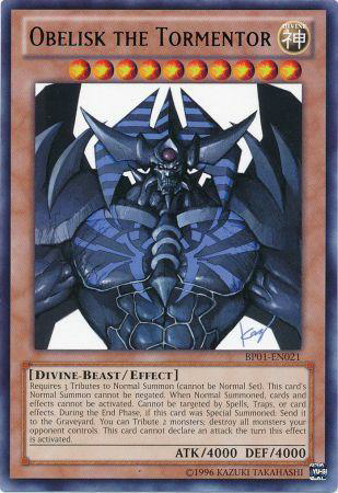 Obelisk the Tormentor - BP01-EN021 - Rare - Unlimited available at 401 Games Canada