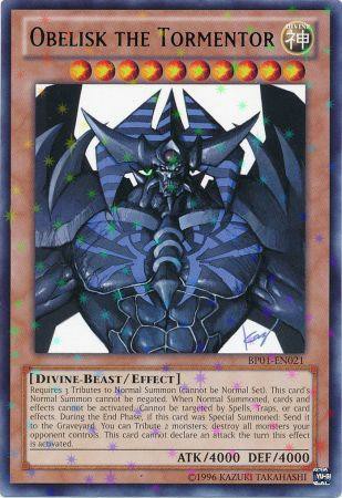 Obelisk the Tormentor - BP01-EN021 - Starfoil Rare - Unlimited available at 401 Games Canada