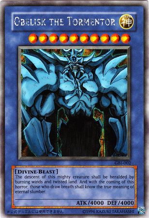 Obelisk the Tormentor - GBI-002 - Secret Rare available at 401 Games Canada