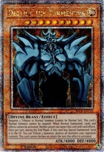 Obelisk the Tormentor - RA04-EN116 - Quarter Century Secret Rare - 1st Edition