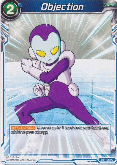 Objection - BT1-052 - Common available at 401 Games Canada