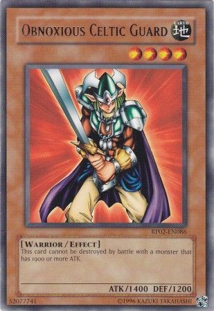 Obnoxious Celtic Guard - RP02-EN086 - Rare available at 401 Games Canada