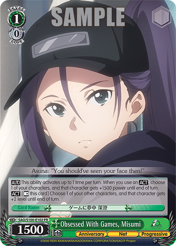 Obsessed With Games, Misumi - SAO/S100-E102 - Promo available at 401 Games Canada