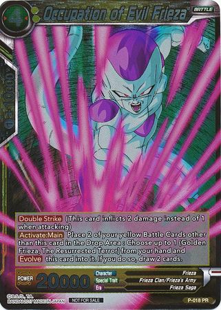 Occupation of Evil Frieza - P-018 - Promo (Foil) available at 401 Games Canada