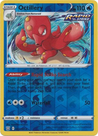 Octillery - 037/163 - Holo Rare - Reverse Holo available at 401 Games Canada