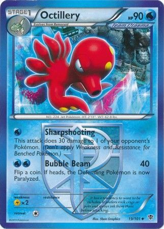 Octillery - 19/101 - Uncommon available at 401 Games Canada