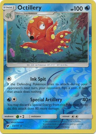 Octillery - 23/111 - Rare - Reverse Holo available at 401 Games Canada