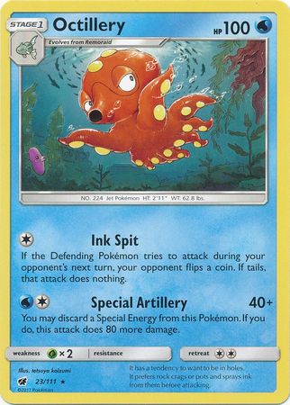 Octillery - 23/111 - Rare available at 401 Games Canada