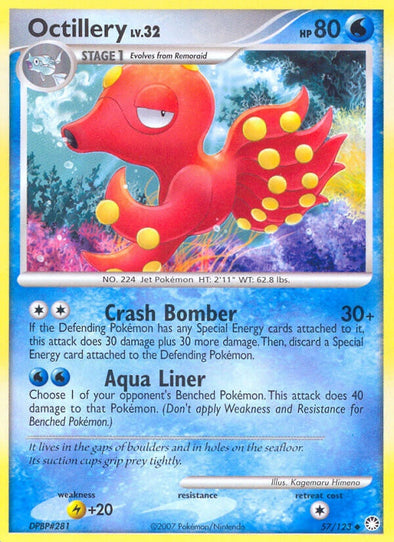 Octillery - 57/123 - Uncommon available at 401 Games Canada