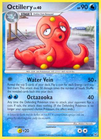 Octillery - 58/127 - Uncommon available at 401 Games Canada