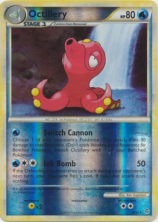 Octillery - 6/95 - Holo Rare - Reverse Holo available at 401 Games Canada