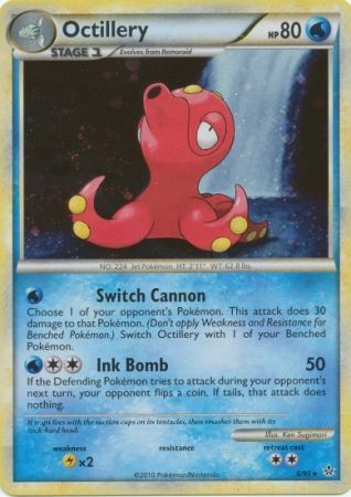 Octillery - 6/95 - Holo Rare available at 401 Games Canada