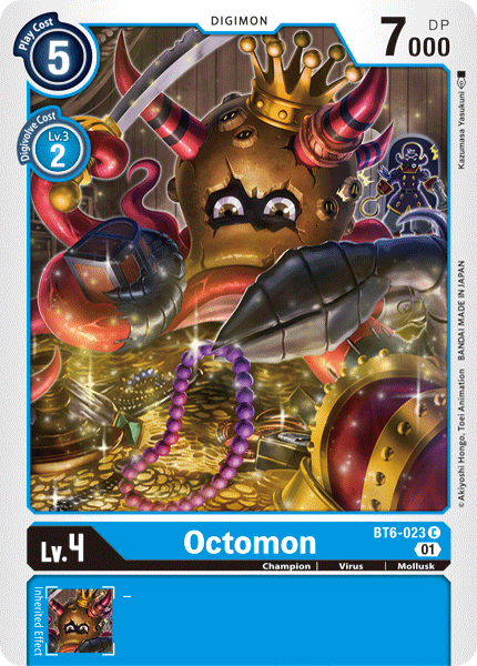 Octomon - BT6-023 - Common available at 401 Games Canada