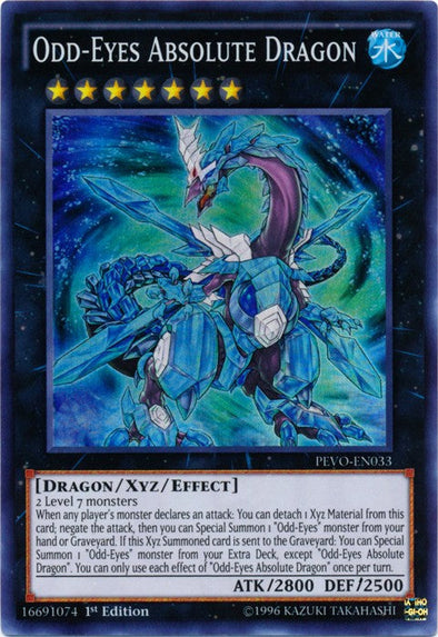 Odd-Eyes Absolute Dragon - PEVO-EN033 - Super Rare - 1st Edition available at 401 Games Canada