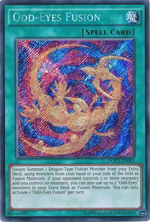 Odd-Eyes Fusion - DOCS-EN063 - Secret Rare - Unlimited available at 401 Games Canada