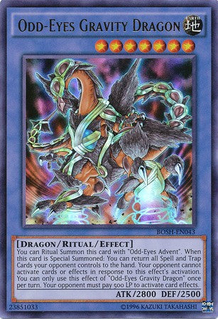 Odd-Eyes Gravity Dragon - BOSH-EN043 - Ultra Rare - Unlimited available at 401 Games Canada