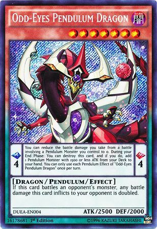 Odd-Eyes Pendulum Dragon - DUEA-EN004 - Secret Rare - 1st Edition available at 401 Games Canada