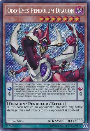 Odd-Eyes Pendulum Dragon - DUEA-EN004 - Secret Rare - Unlimited available at 401 Games Canada