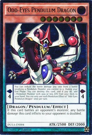 Odd-Eyes Pendulum Dragon - DUEA-EN004 - Ultimate Rare - 1st Edition available at 401 Games Canada