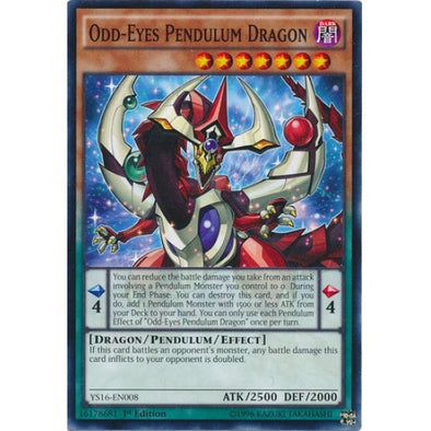 Odd-Eyes Pendulum Dragon - YS16-EN008 - Common - 1st Edition available at 401 Games Canada