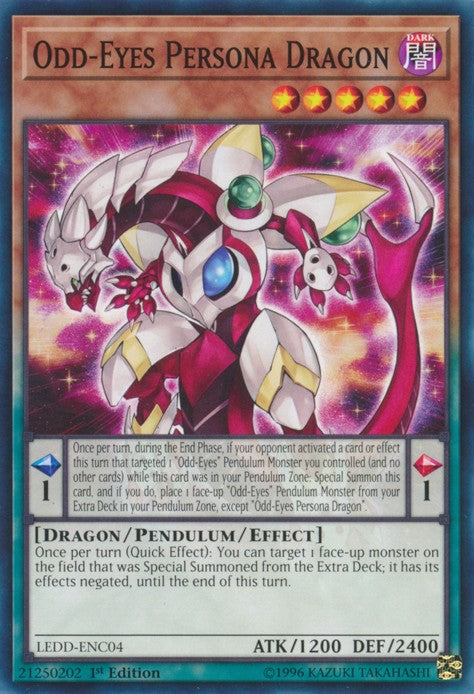 Odd-Eyes Persona Dragon - LEDD-ENC04 - Common - 1st Edition available at 401 Games Canada