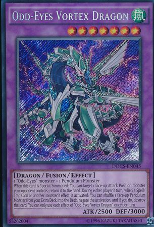 Odd-Eyes Vortex Dragon - DOCS-EN045 - Secret Rare - Unlimited available at 401 Games Canada