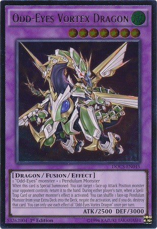 Odd-Eyes Vortex Dragon - DOCS-EN045 - Ultimate Rare - 1st Edition available at 401 Games Canada