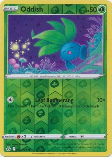 Oddish - 001/159 - Common - Reverse Holo available at 401 Games Canada