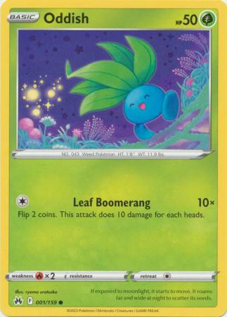 Oddish - 001/159 - Common available at 401 Games Canada